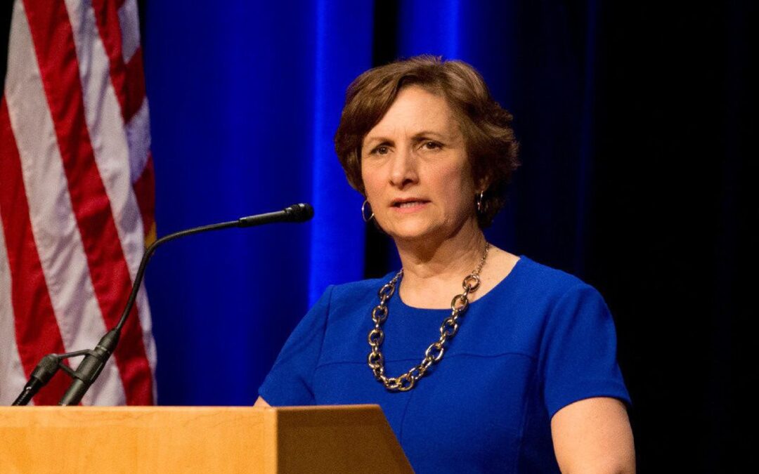 Associated Oregon Hazelnut Industries presents Congresswoman Suzanne Bonamici 2018  Legislative Champion award for leadership on Chinese agricultural tariffs